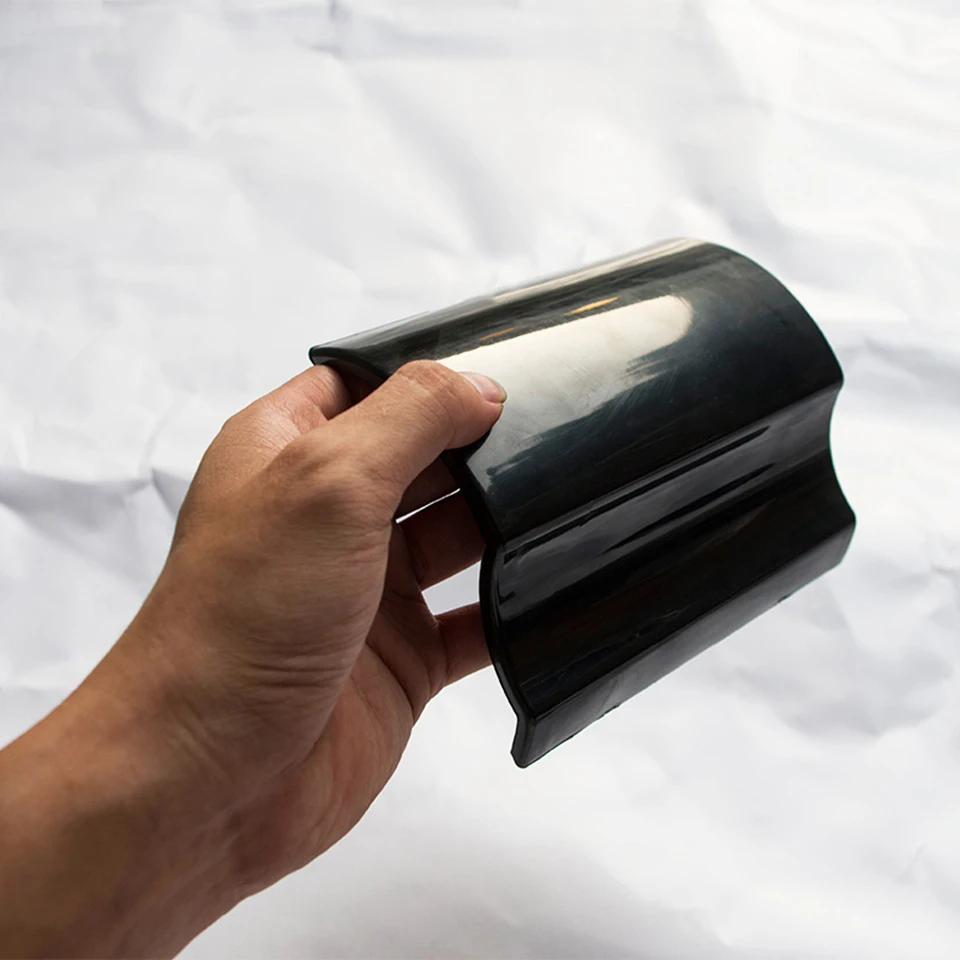 

Plasti Dip Paint Spray Дисплей Модель Автомобильная изогнутая испытательная панель ABS Скоростные формы для автомобильной краски/гидрографической демонстрации MO-179U