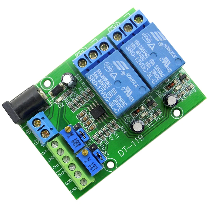 Módulo de comparación de voltaje de 2 vías personalizado, analizador IC LM393