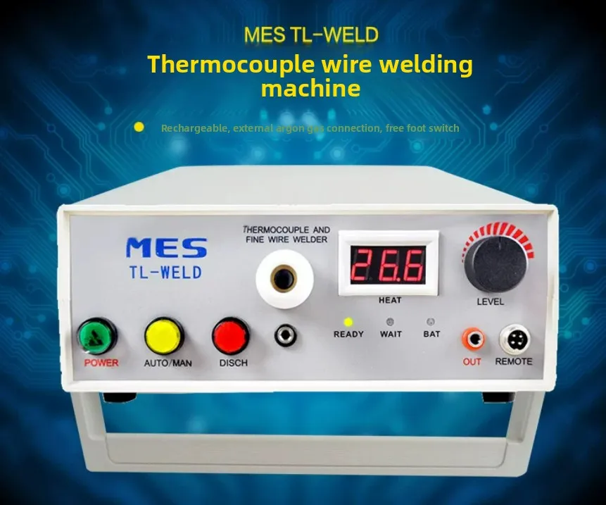 TL-WELD Thermocouple Spot Welder, Portable Wire Welding Machine with Argon Shield for KST TC Wire
