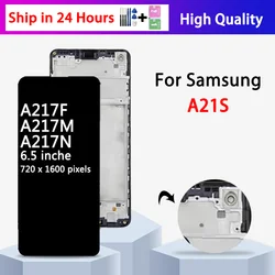 High Quality A217 LCD For Samsung A21s A217 LCD Touch Screen Digitizer For Samsung A21S SM-A217F/DS Display Replacement