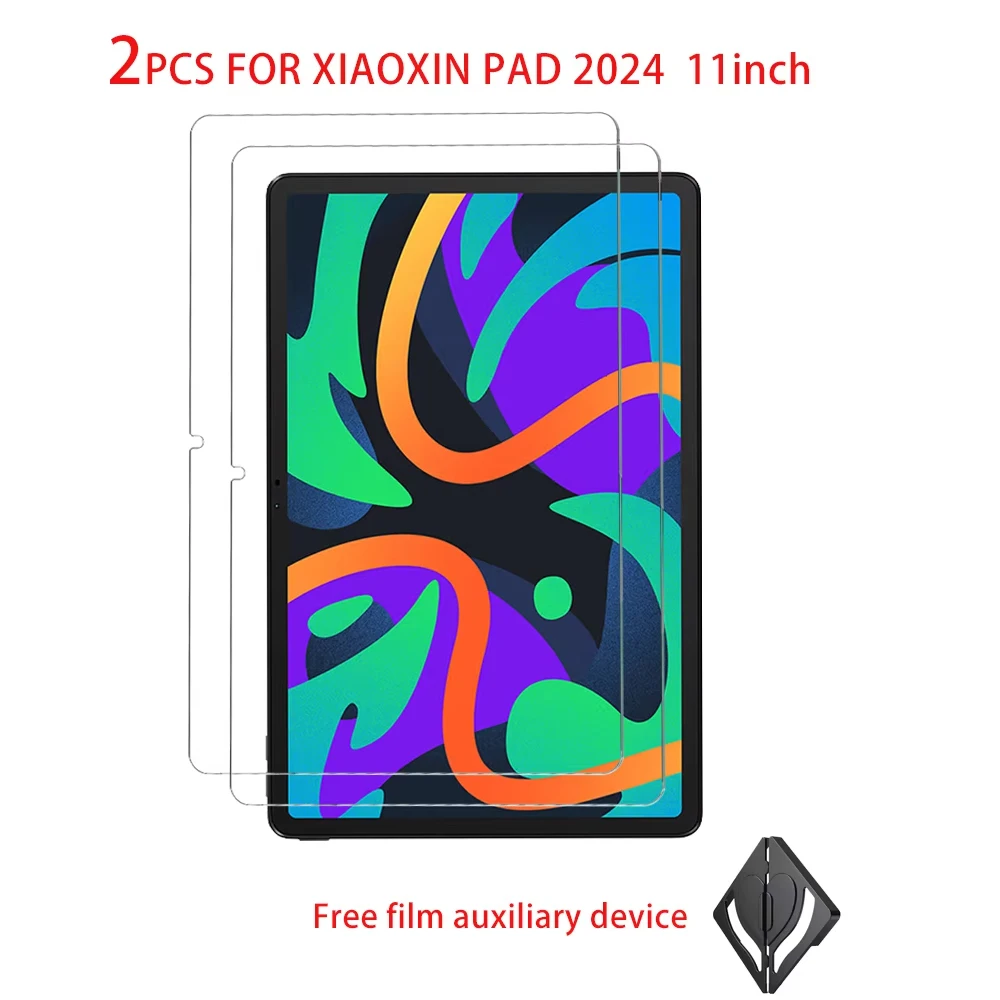 

Защитная пленка для экрана из закаленного HD стекла, 2 шт., устойчивая к царапинам для Lenovo Xiaoxin Pad 2024, 11-дюймовая защитная пленка для планшета, масляное покрытие