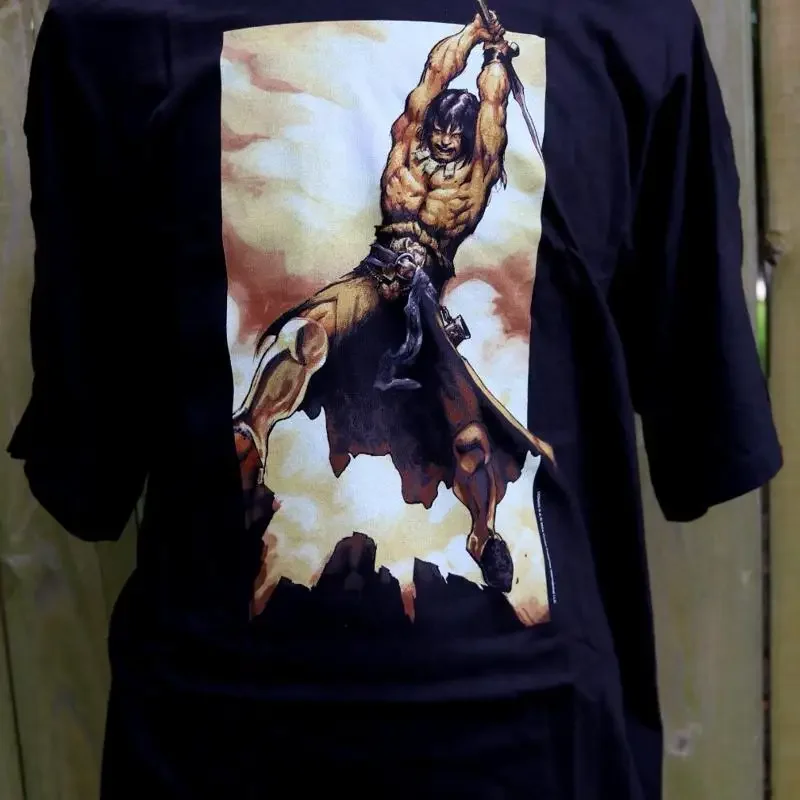 NOS 2004 Conan the Barbarian Comic Graphic Beefy Graphitti T-Shirt in mehreren Größen