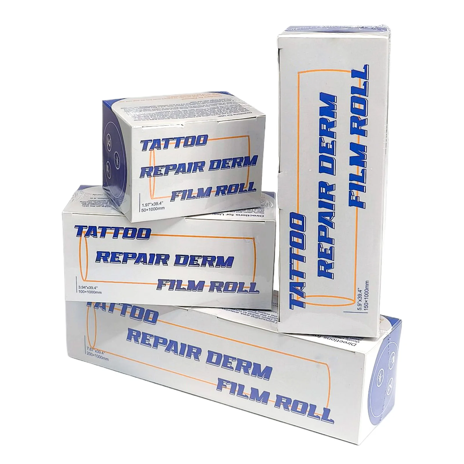 Tattoo Aftercare Film Roll PU Waterproof Breathable Transparent Second Skin Adhesive Protective Bandage for Tattoo Skin Care