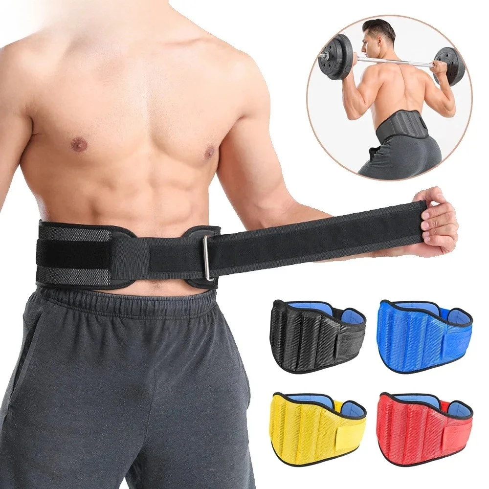 

Профессиональный тяжелоатлетический пояс для приседаний, поясничный поддерживающий пояс, мужской спортивный пояс для пауэрлифтинга, защита для спины, талии