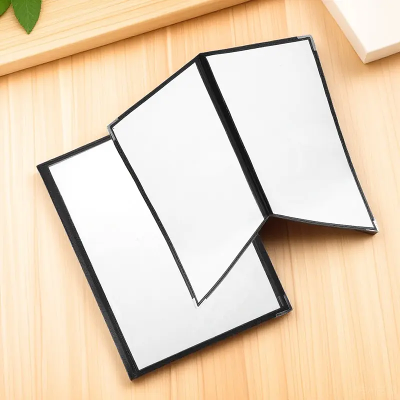 

Transparent Menu Binder Cover 2pcs Kitchen Restaurant Looseleaf Folder PVC Separator Ring Binder Personal Planner Holder
