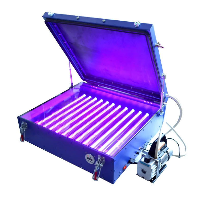 Vacuum UV Exposure Unit Screen Printing Machine With Vacuum Pump Digital Stamping led