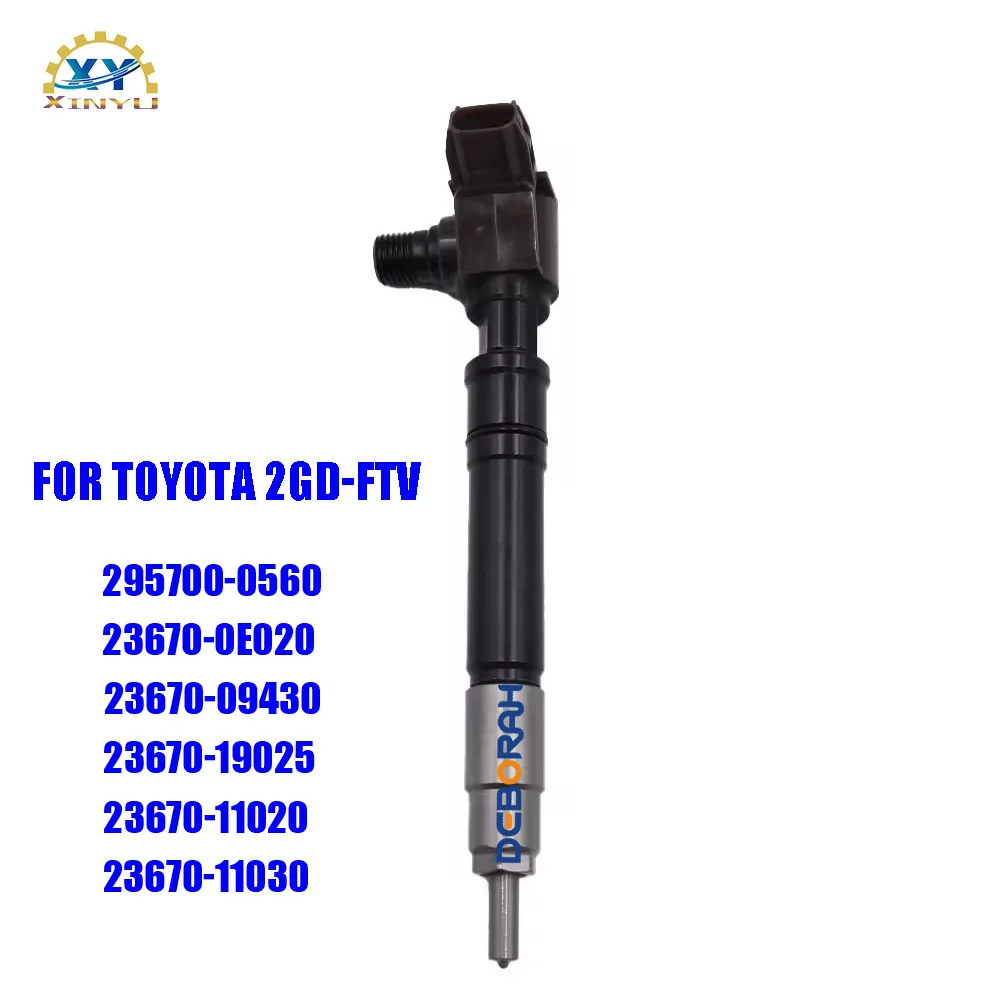 295700-0560/23670-0E020 For Toyota Hilux 2GD-FTV Injector Assembly