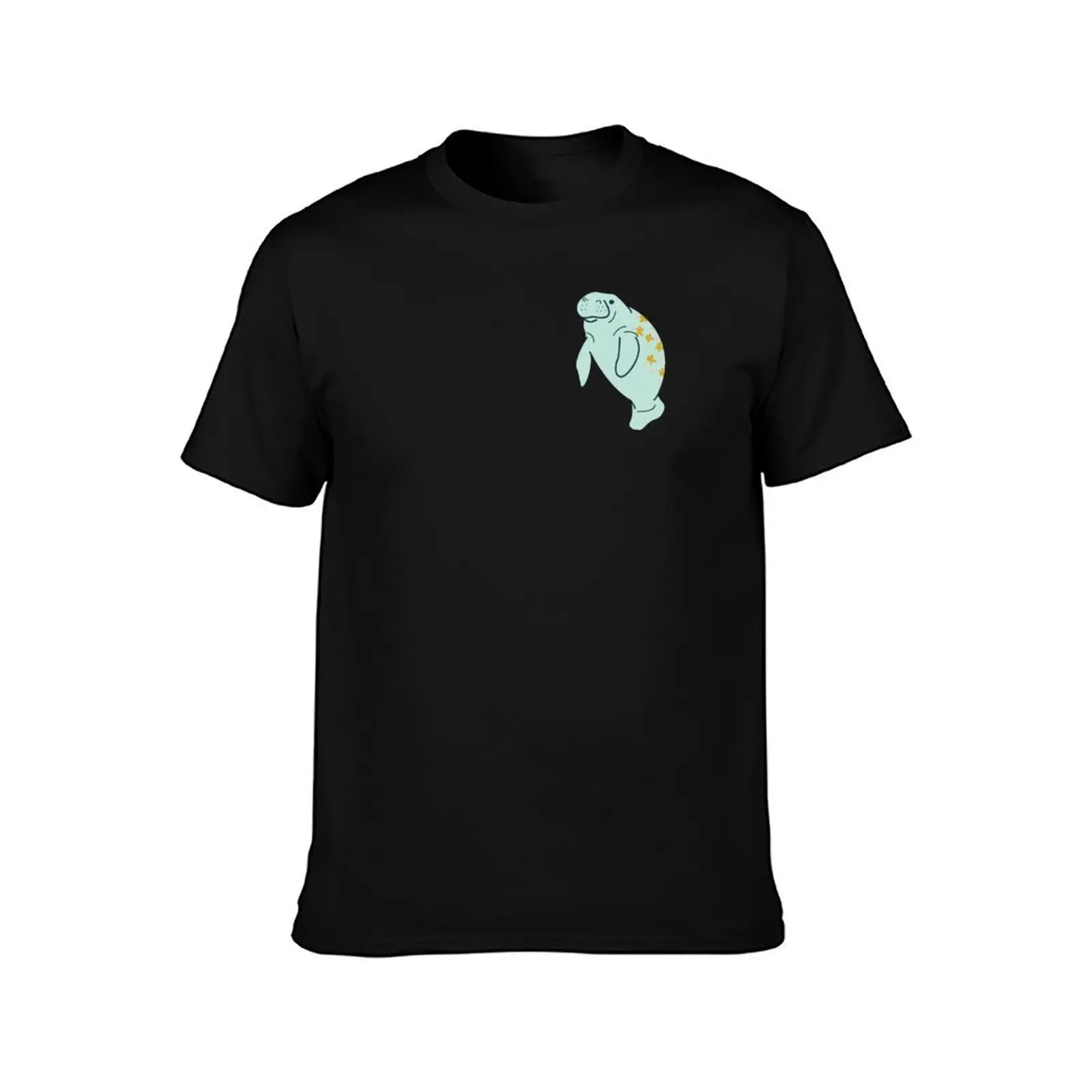 Oh the Hue-Manatee: Teal T-Shirt graphic t shirt vintage heavyweights men clothings