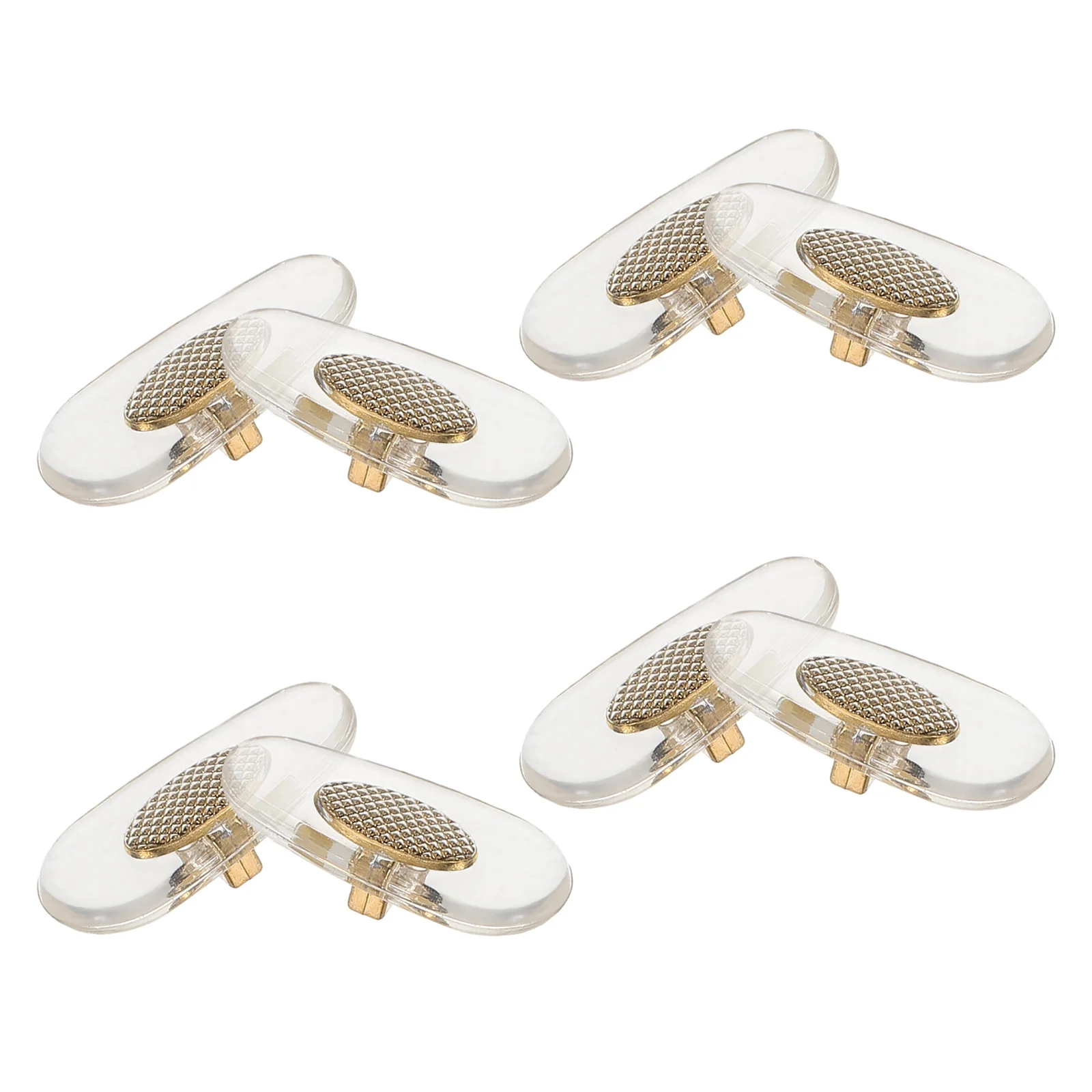 

Glasses Nose Replacement Silicone Anti-Slip Nose Bridge Pads For Eyeglasses Sunglasses U-Shaped Eye Pads Repair Kit Work