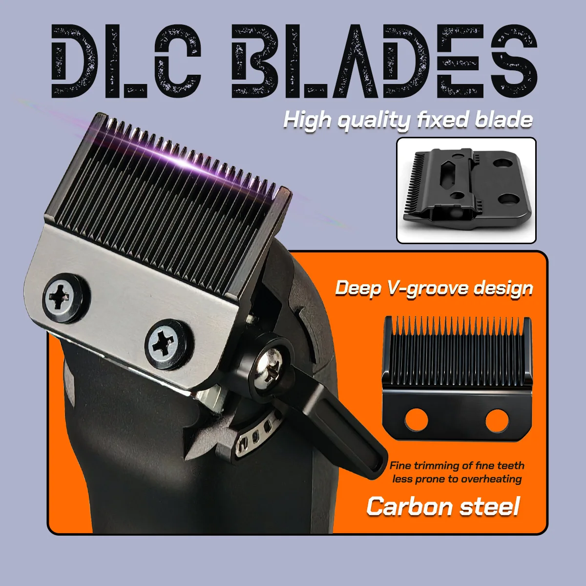 BRDCLIP BRD 633 ماكينة قص الشعر الاحترافية للرجال 10000 دورة في الدقيقة محرك مغناطيسي عالي الطاقة ماكينة قص الشعر ماكينة حلاقة