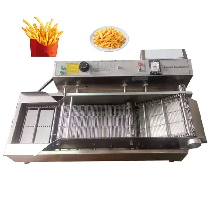 

Wholesale Price Good Quality Fryer Commercial Continuous French Fries Frying Machine