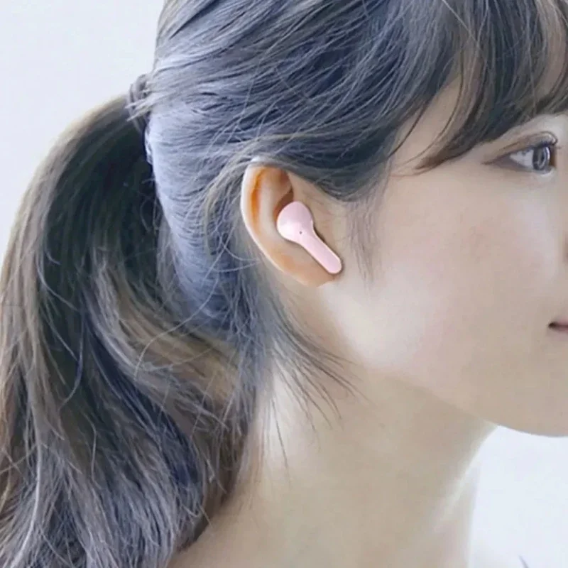 TWS سماعة لاسلكية تعمل بالبلوتوث سماعة إلغاء الضوضاء HiFi ستيريو سماعات رياضية مع شاشة رقمية شفافة شحن