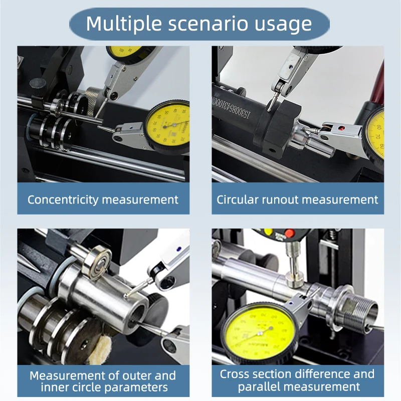 Wholesaler 0.002mm high accuracy punch precision run out testing instruments concentricity gauge