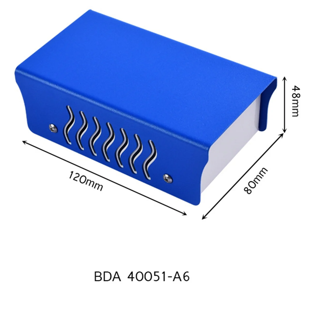 Caja de hierro profesional A20M, caja de hierro de alta calidad, caja de Metal, caja de conexiones de cables, caja de proyecto, caja Bahar BDA 40051,B