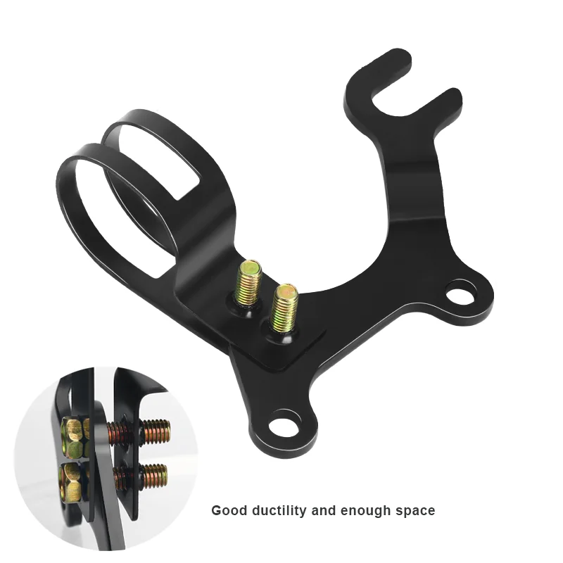 Bicycle Disc Brake Bracket Frame Adapter Mounting Holder For Mountain Road Bike V Brake Rack Disc Converter 20/31.8mm Adjustable