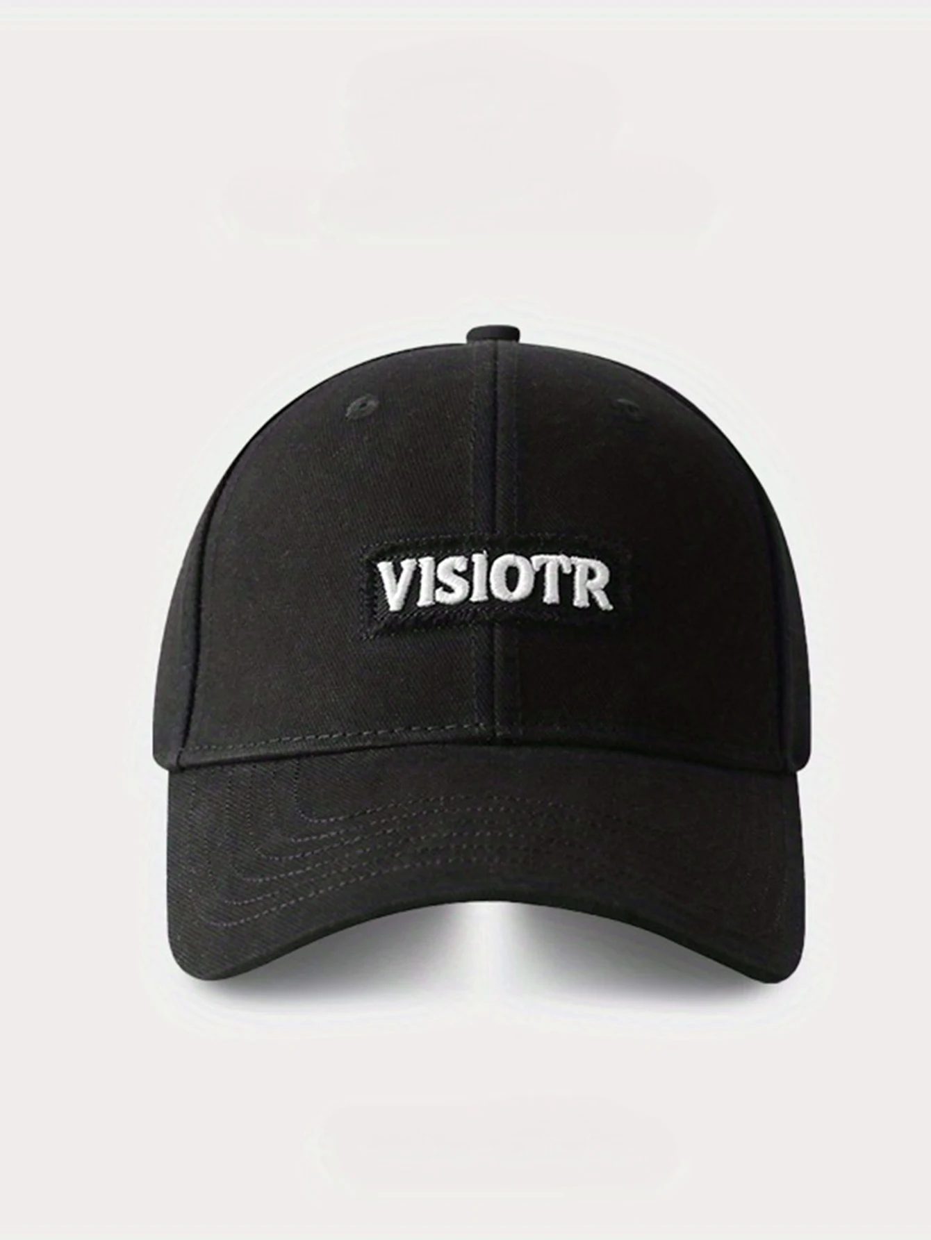 1 berretto da baseball da visitatore con lettera retrò in puro cotone alla moda unisex per tutte le stagioni