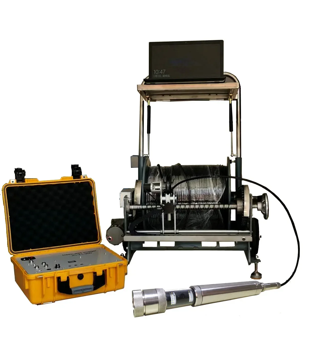 

600-метровый подземный детектор, прямые продажи с фабрики, бескоступная вращающаяся на 360 градусов подземная камера