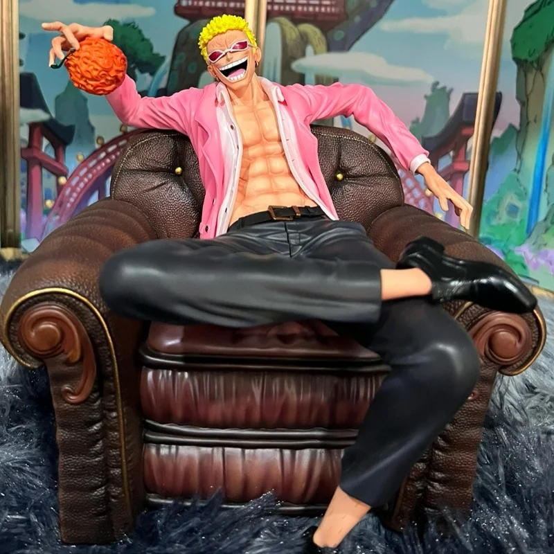 In Stock Limited Edition Original Animation One Piece Anime Figure Donquixote Doflamingo Action Figure Collectible Model Toys