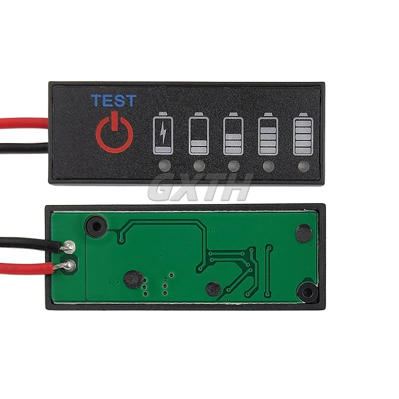 Wskaźnik zasilania baterii litowej 18650 Lipo Tester ładowania płytki pojemności litowo-jonowej 1S-7S 12 V akumulator kwasowo-ołowiowy