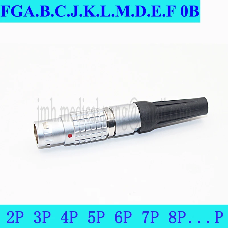 

0B Double Key Positioning Pin Series FGA.B.C.J.K.L.M.D.E.F 2 3 4 5 6 7 9 Pin Male Female Plug Push-pull Self-locking Connector