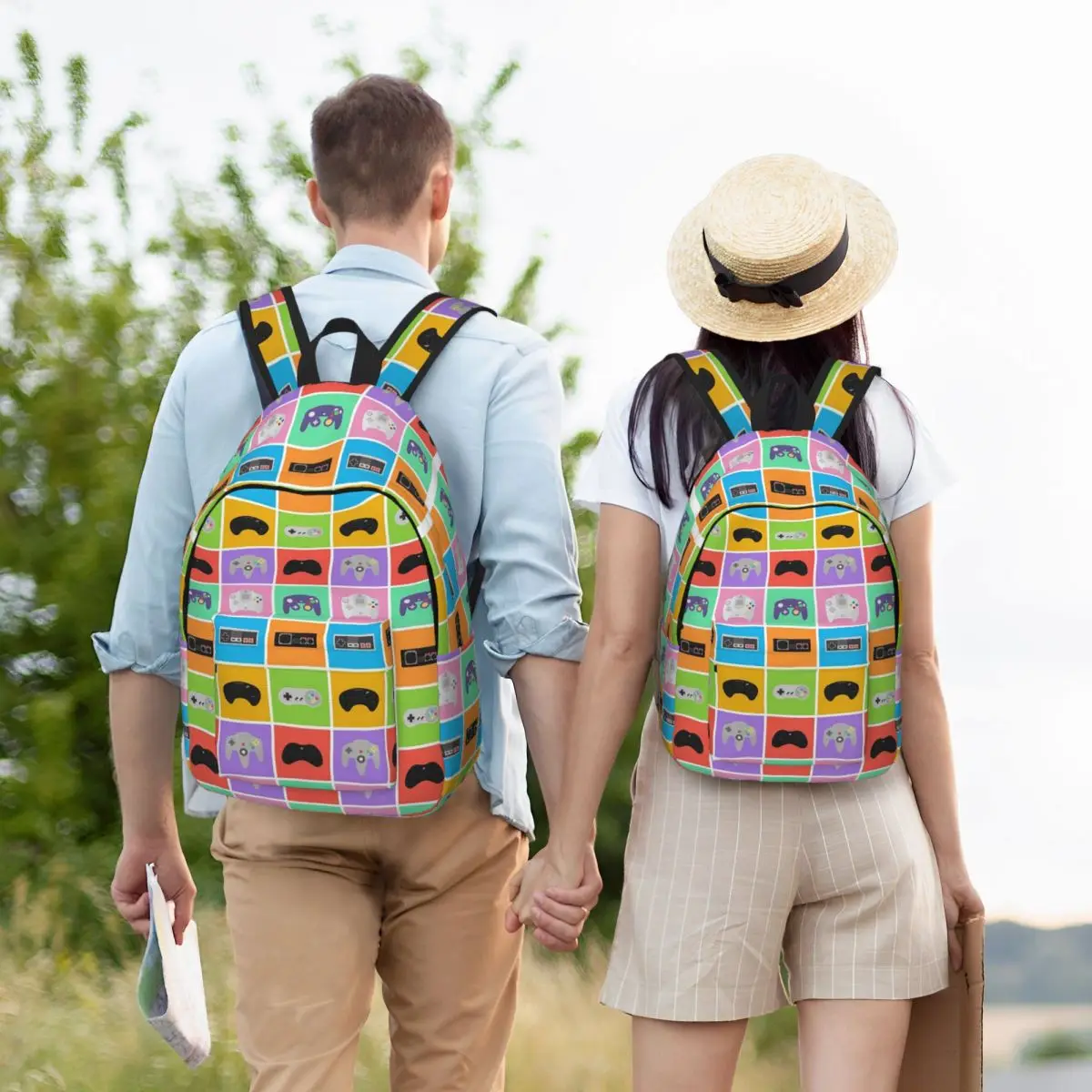 Control Backpack Hot Sale Daypack Large Capacity Kids BookBag School Bag Shoulder Bags for Men Women