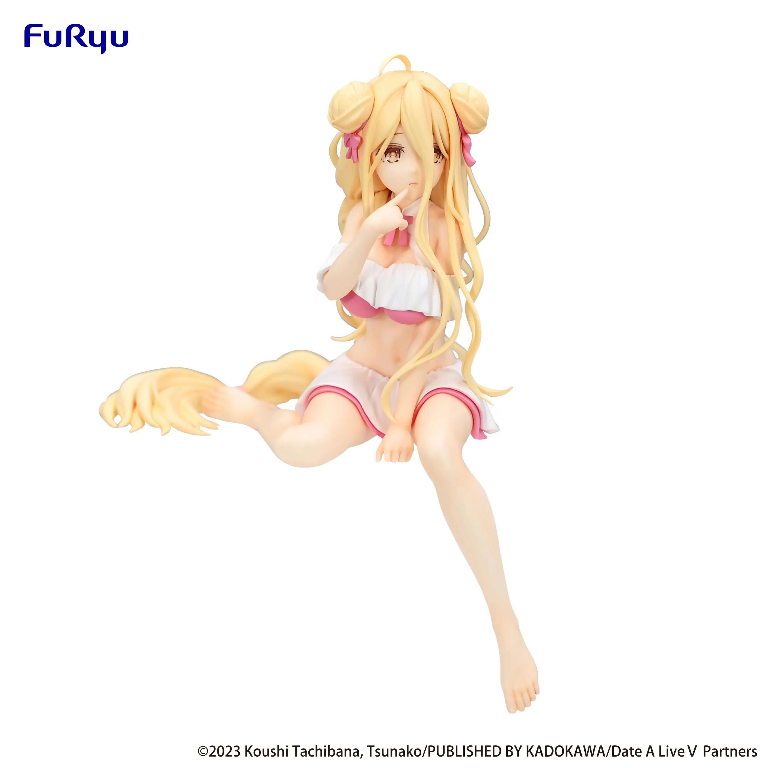 FuRyu Date A LiveV أنيمي Mukuro Hoshimiya ملابس السباحة ver المعكرونة سدادة الشكل عمل أرقام نموذج تمثال المجموعة الأصلية