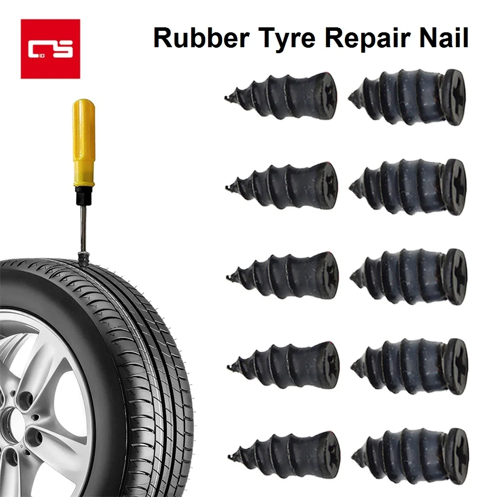 

Rubber Nails Vacuum Tyre Repair Nail Plug Puncture Repair Strip Seals Auto Motorcycle Bike Wheel Tire Repair Tool Kits