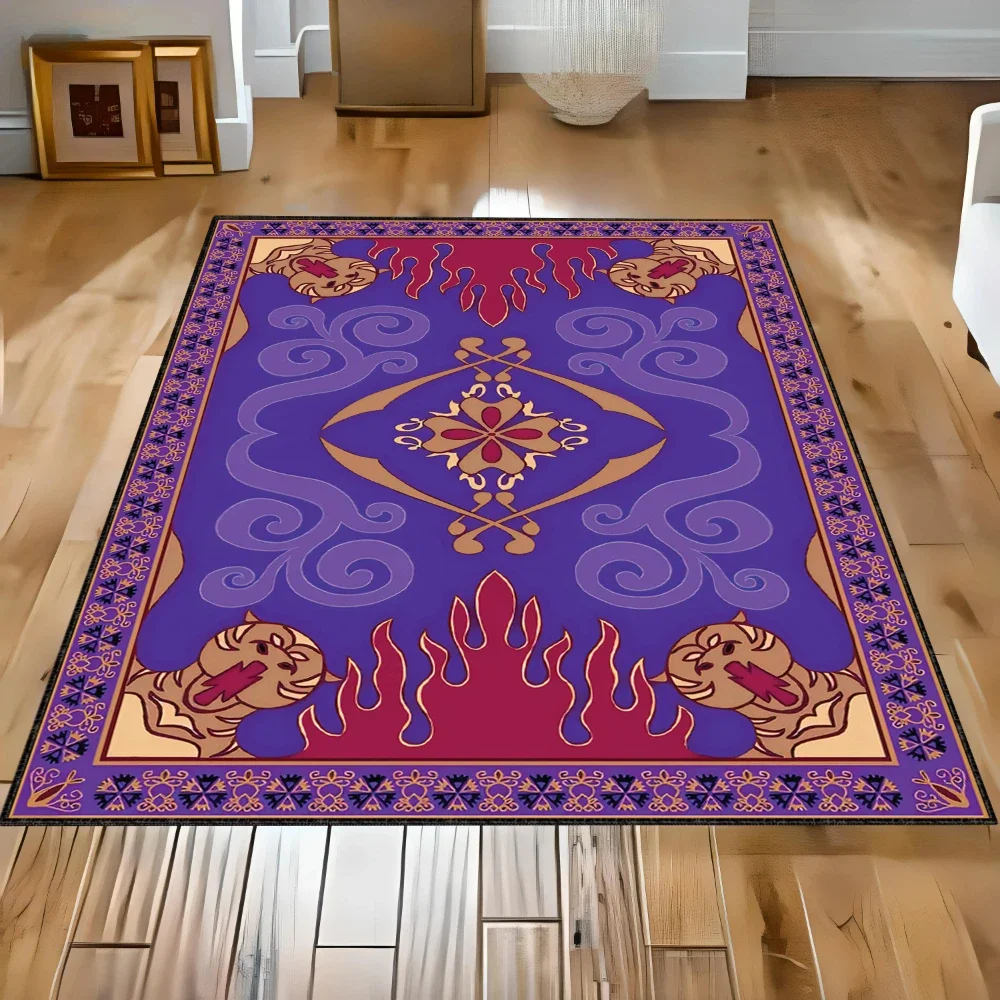 Aladdin Carpet for Living Room Home Decor Sofa Table Large Area Rugs Bedroom Bedside Non-slip Floor Mat Bathroom Door Mat