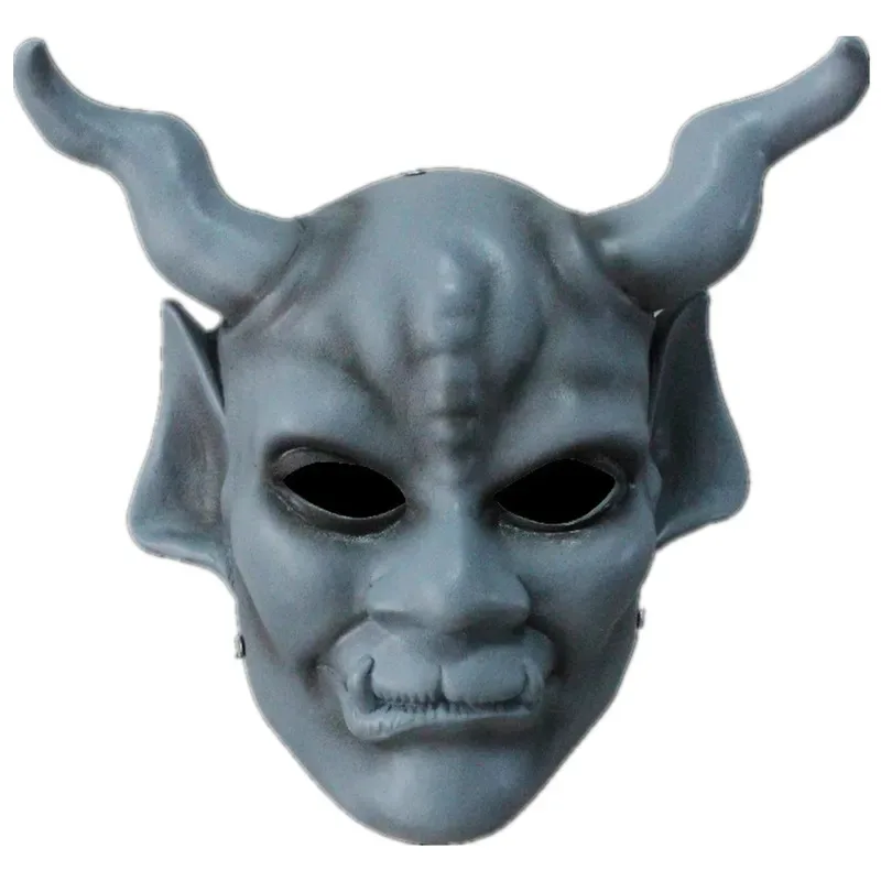 

Смола Bullhorn Хэллоуин Вечеринка Игра Тематический Костюм Демон Косплей Маска Реквизит Регулируется для ношения ИК; l5