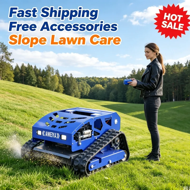 Customized Factory Stock Remote Control Lawn Mower Zero Turn Lawn Mower Lawn Mower Robot Gas Power For Fruit Tree Yard Lawn