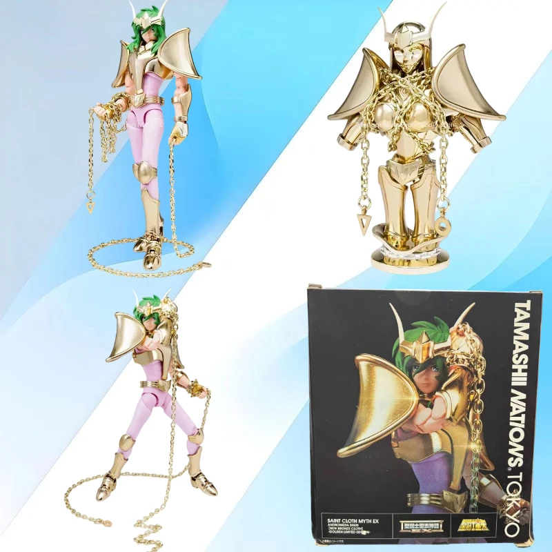 

In Stock BANDAI Holy Cloth Myth TNT Andromeda Shun Anime Series Action Figure Model Toy Gifts for Children Collection