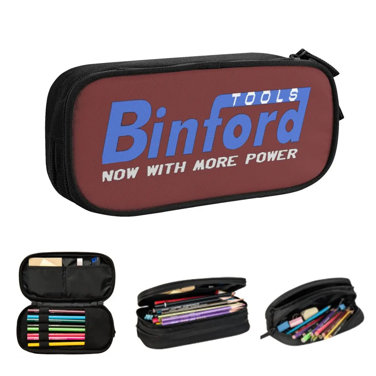 

Binford Tools Pencil Cases for Student Gifts Pen Box Pencil Bag Large Capacity Pencil Pouch Storage Stationery Supplies