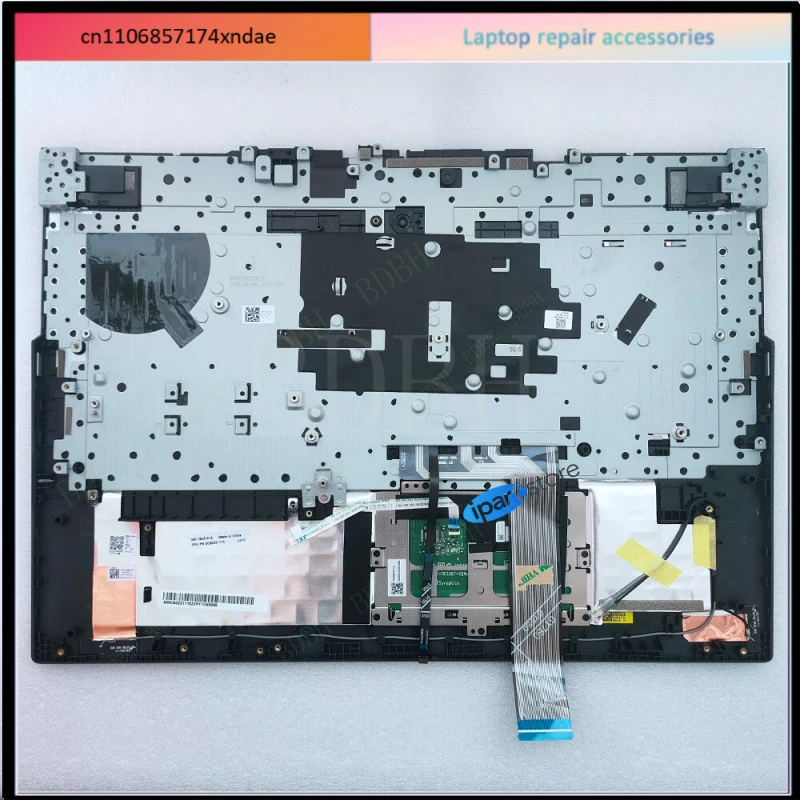 For  Lenovo Legion 5-17IMH05 17IMH05H 17ARH05H Palmrest Keyboard Bezel US BL