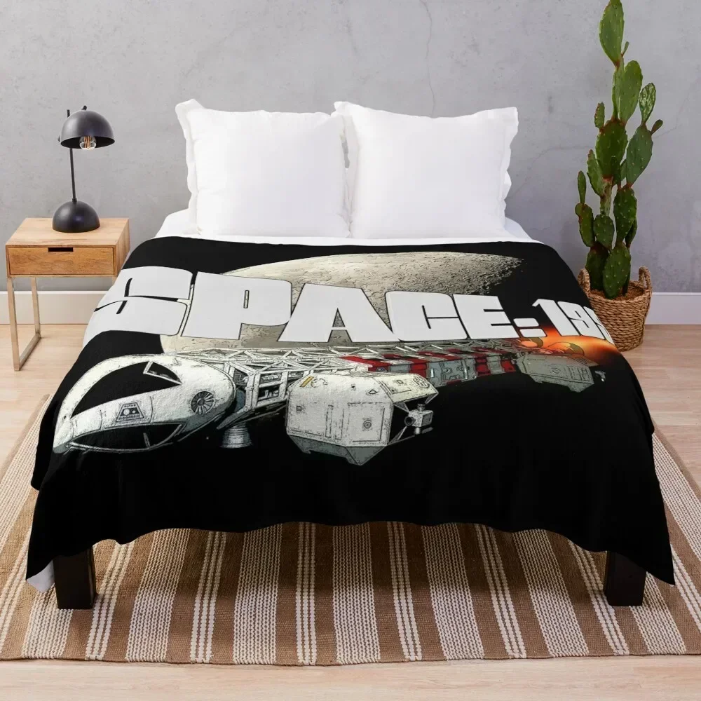 SPACE 1999- Eagle Transporter Throw Blanket Plaid on the sofa Shaggy Blankets