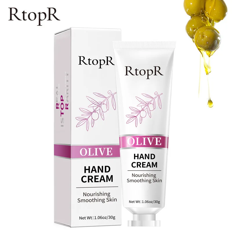 

RtopR Anti Cracking Whitening Olive Hand Cream Nourishing and Repairing Dry and Cracked Hand Skin Care Products Health & Beauty