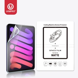 UNIPRO 20Pcs 11 10.5 9.7 12.9 10.2 13inch HD Matte TPU Hydrogel Film for IPad Tablet Protective MX-5T Cutting Machine Cover