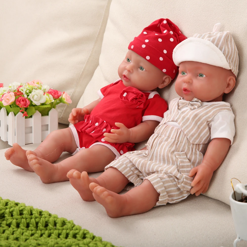 WW1503 41cm 2000g 100% Full Silicone Reborn Baby Doll Alive Realistic Newborn Lifelike Baby Kids Toys for Christmas Gift