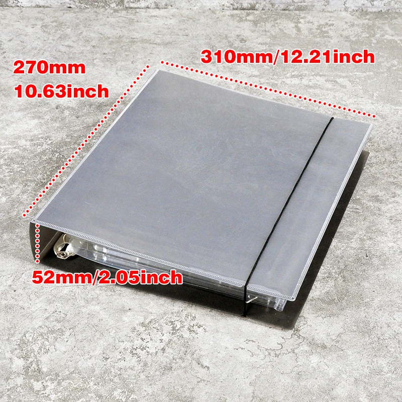 Magnetic Holder 35-130pt Case Card Ring Binder for PTCG Soccer Trading Sports Topps Cards
