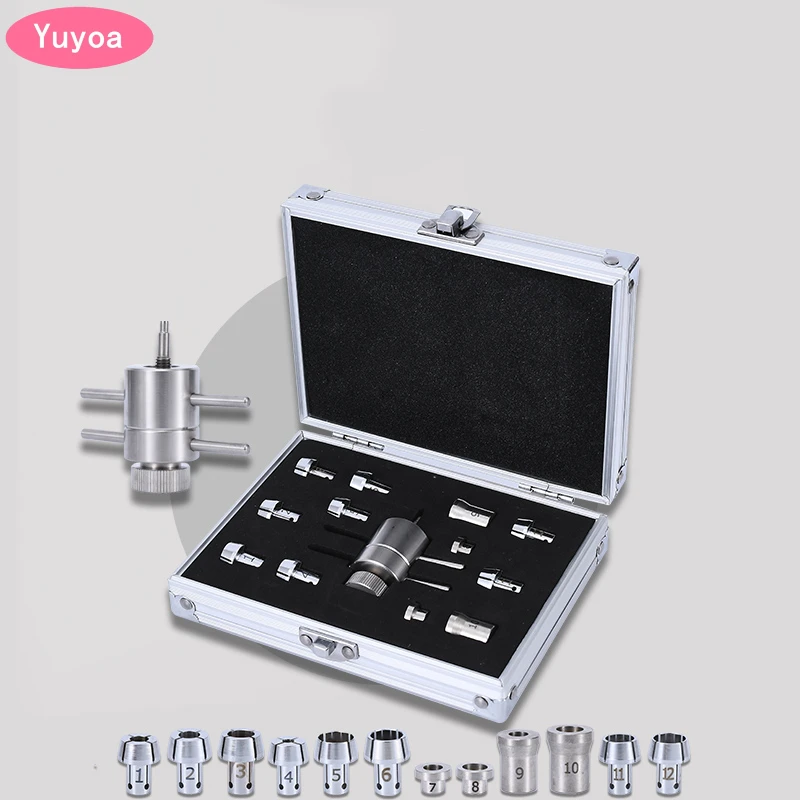 1 set  Dental Handpieces Repair Tools Bearings Cartridge Turbine Repair Tool Set Air Turbine Dentist Equipment