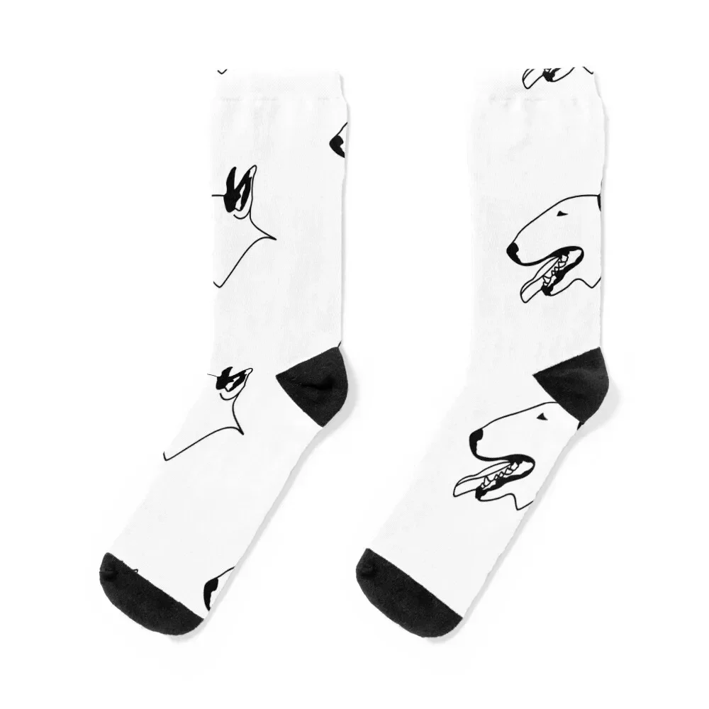 

Bull Terrier 1861 Gladiator Socks cotton sport bright garter shoes Socks Man Women's
