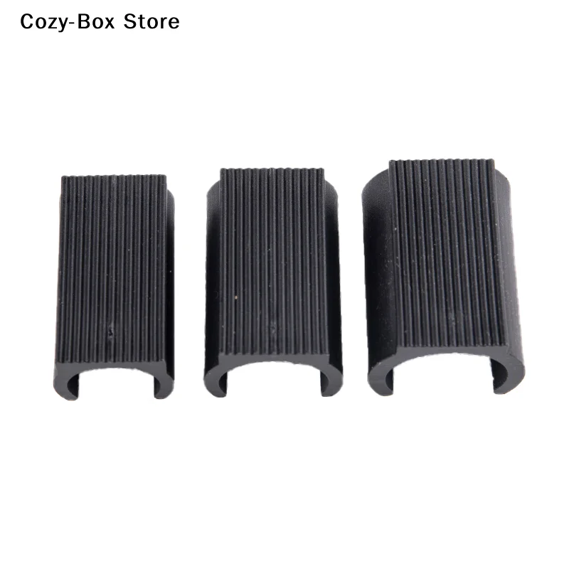 [ZY]10Pcs Durable U Shaped Chair Leg Pad Useful Non-slip Tube Caps Anti-front Tilt Damper Stool Pipe Clamp Glides Protector[ZY]