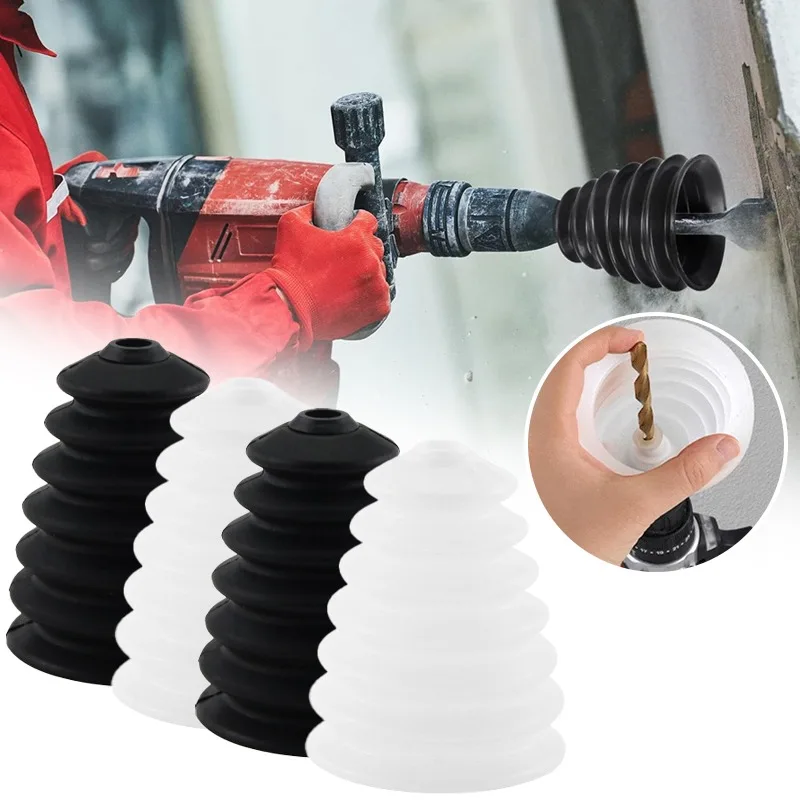 Universal Drill Dust Collector Attachment Dust Cover for Hammer and Impact Drills Compact Dust Shield for Home Tool Accessory