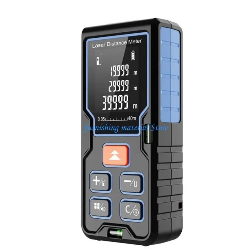 Y5GD Professional Digital La-ser Distance Meter Pythagorean Modes Measure Distance Area & Volume Continuous Measure 4 Types