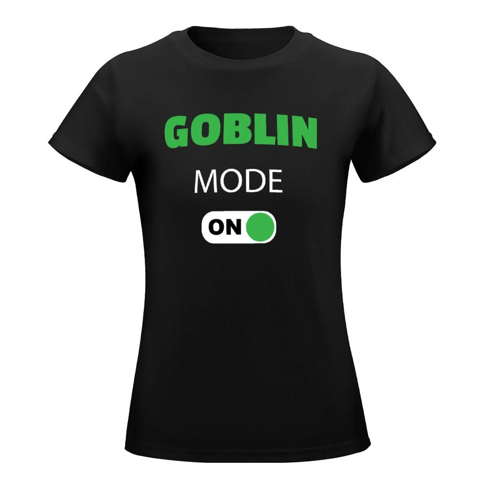 Goblin Mode on Meme - goblin mode activatedfunny social distancing meme T-Shirt tees summer top t shirts for Women graphic