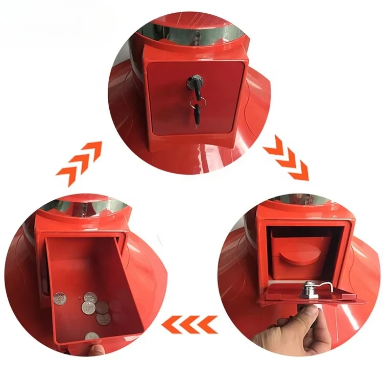 Children's toy ball capsule coin-operated gum candy marshmallow vending machine