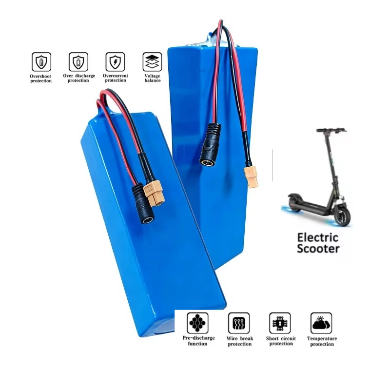 18650 battery pack 13S2P upgraded 48V 20Ah lithium battery pack 1000W suitable for M365 electric scooter built-in BMS battery