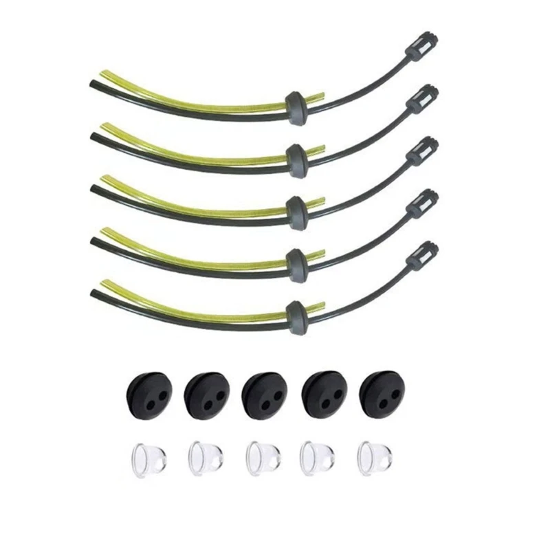 หญ้าทริมเมอร์เชื้อเพลิงสายน้ำมันเชื้อเพลิงกรองไพรเมอร์หลอดไฟเครื่องตัดหญ้าสวนเครื่องมือไฟฟ้า