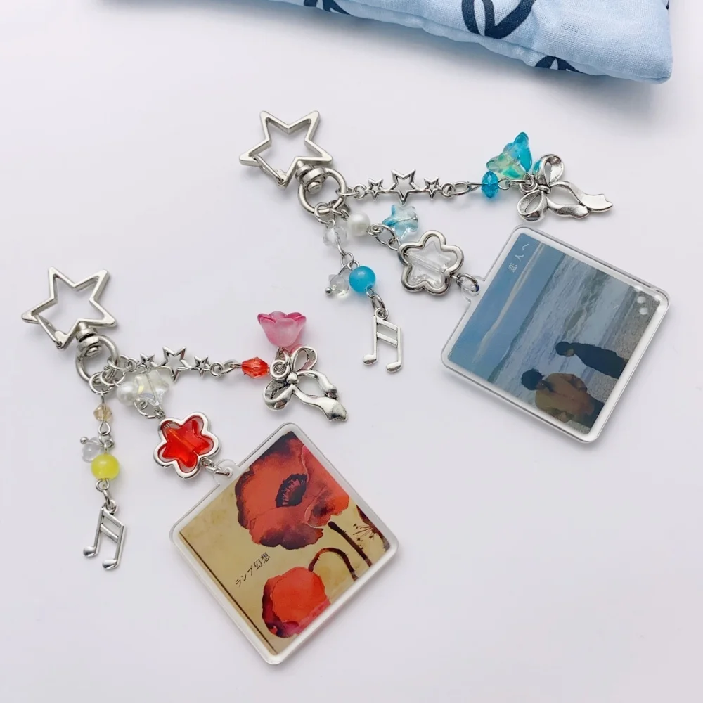 Trinkets japanese 2000s keychain Y2K Love and deepspace Handmade
