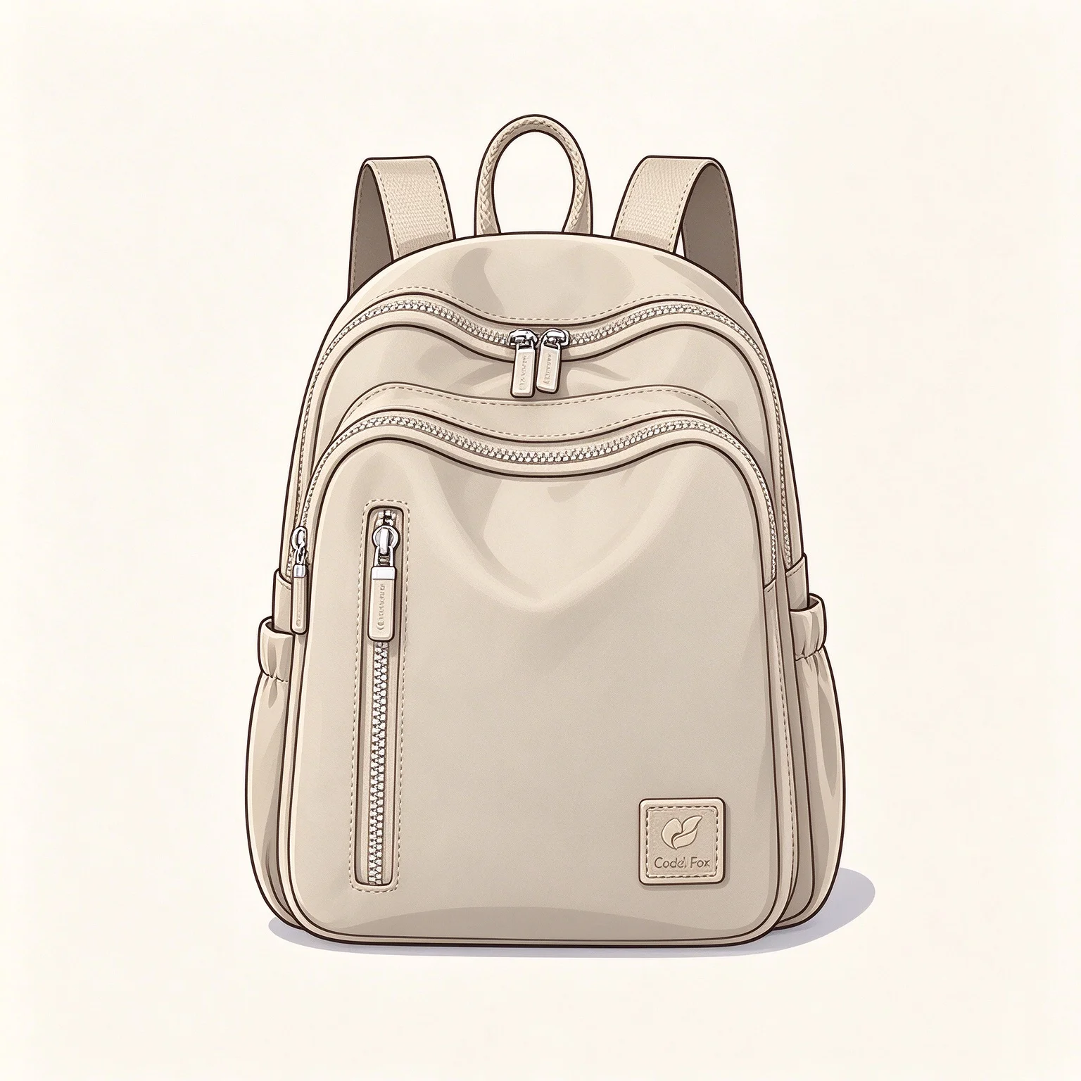 Ladies Luxury Designer Brand Tote Bag Light Weight Large Space Multi Pocket Daily School Office Women Handbag