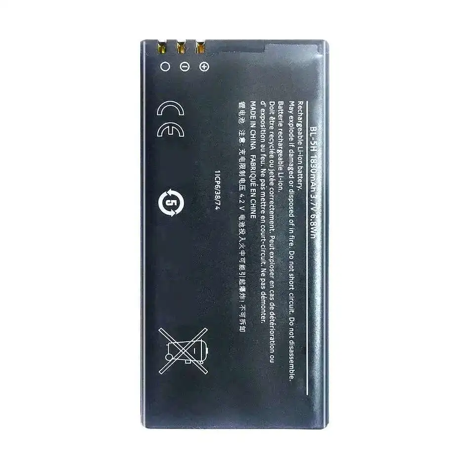 

Надежная замена 1830 мАч для Nokia Lumia 630 Lumia630 RM-977 RM-978 Moneypenny RM 977 978 BL 5H BL-5H аккумулятор для мобильного телефона